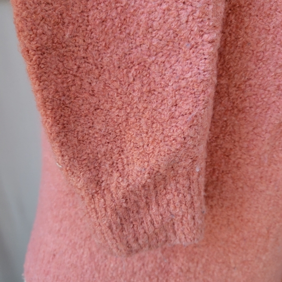 Everlane Teddy Boucle Crew Neck Wool Sweater Pink S - Picture 15 of 16
